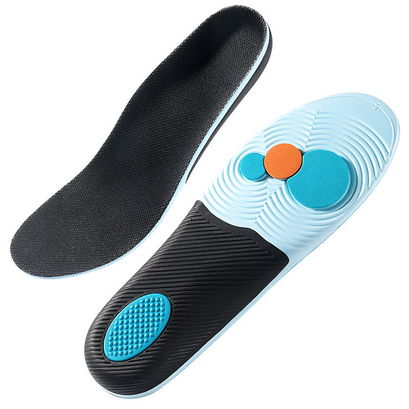 Picture of Flat Foot Correction Arch Support Insoles High Elastic Shock Absorption Anti-Torsion Sports Insoles Plantar Increased Sweat Absorption Breathable Summer