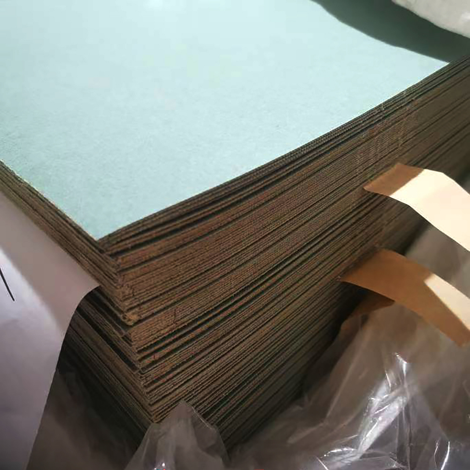 Picture of Green shell paper sheet 1m * 1m highland barley paper gasket oil resistant green shell paper for power plant 1mm * 1M * 1M