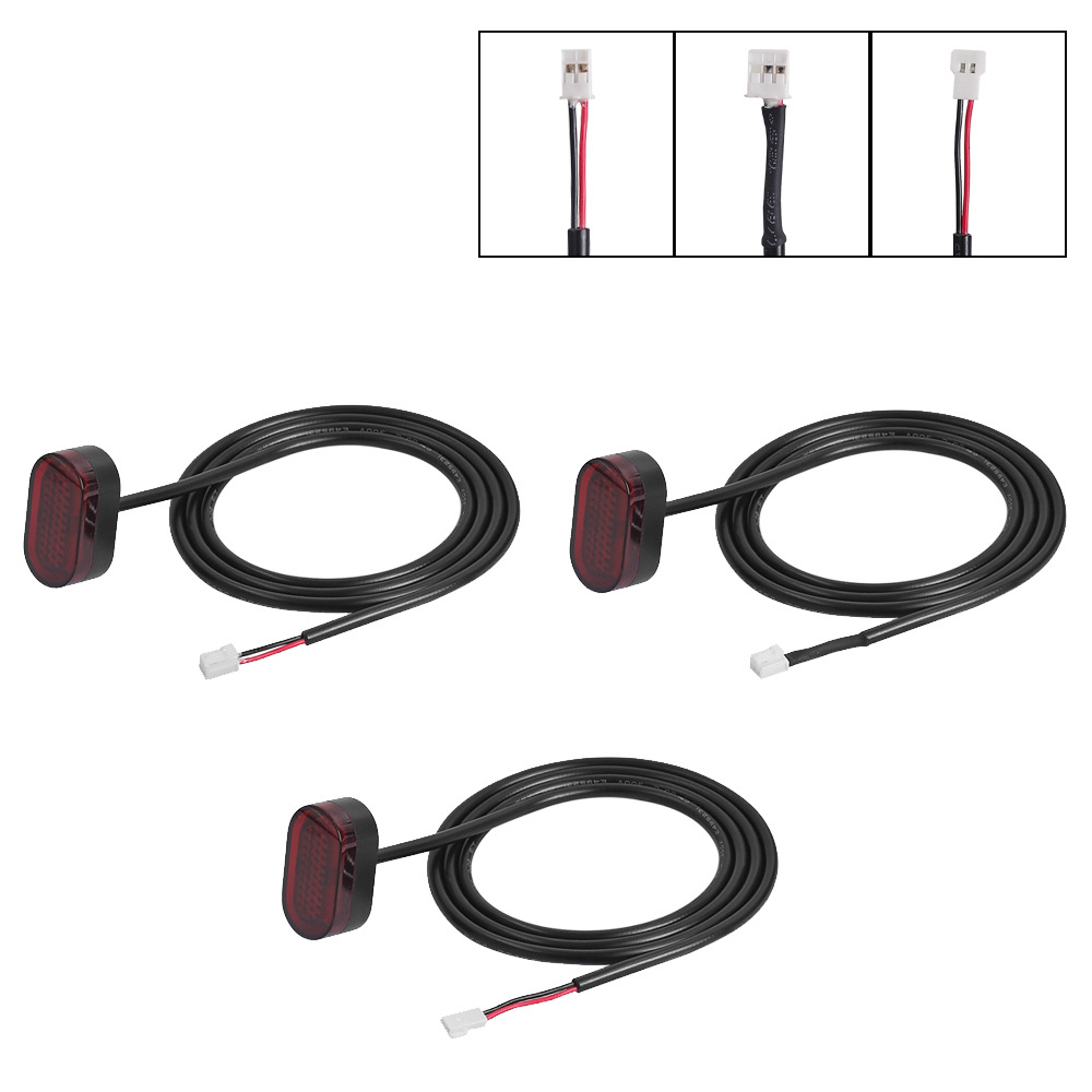 Suitable for electric scooter rear fender tail light waterproof signal brake light 6V fender tail light accessories