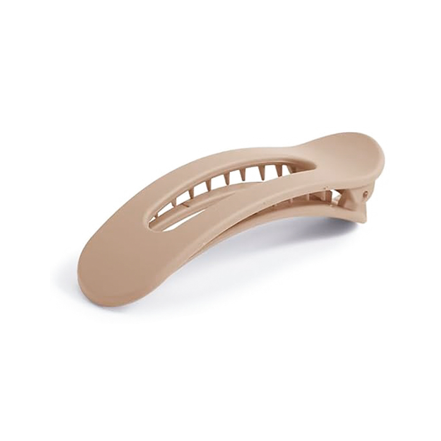 Picture of Cross-Border Large Flat Duckbill Clip Oval Hair Claw Clip European and American Fashion Back of the Head Claw Clip French Matte Hair Accessory