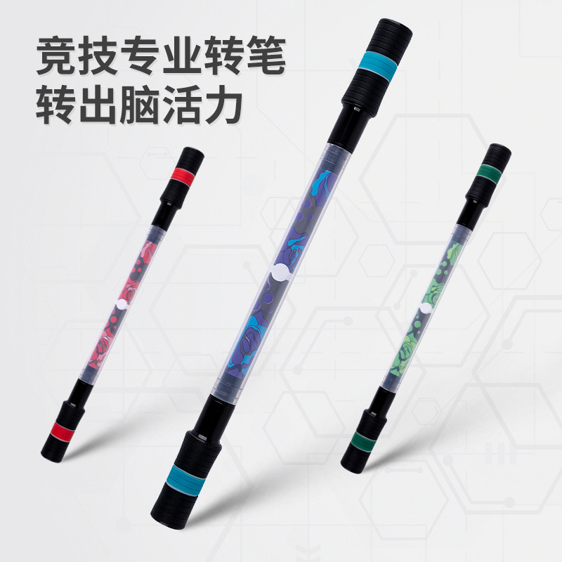 Turn the author turn the pen colorful novice beginner turn the pen red and blue refill can write Amazon cross-border new products