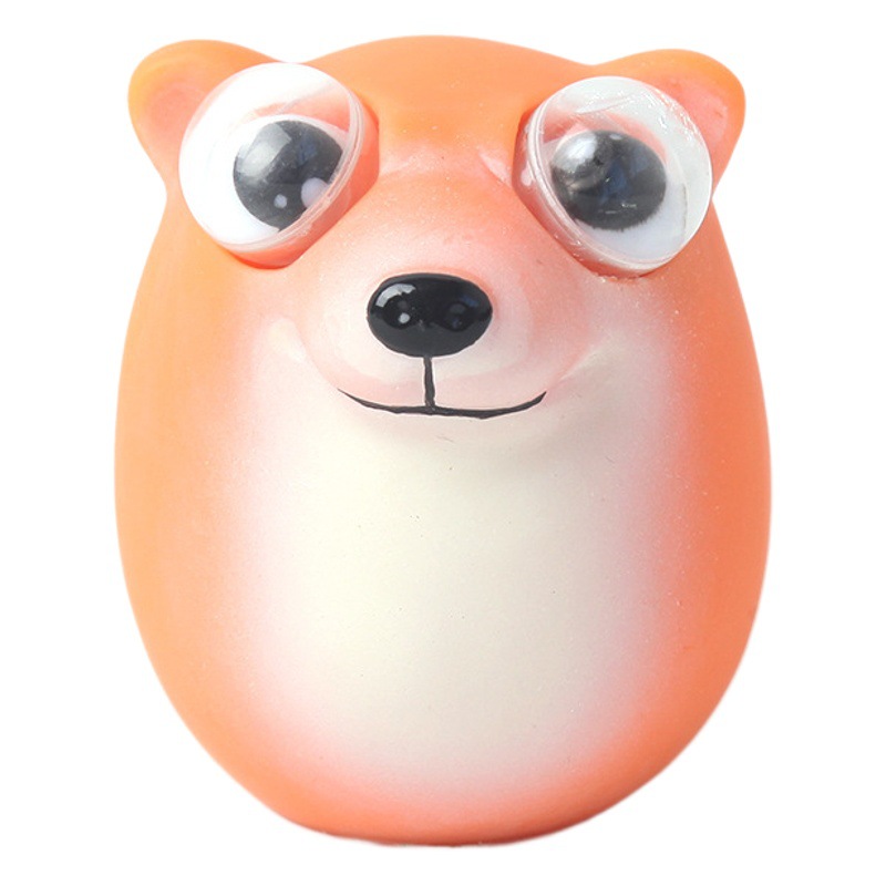 Carefully Selected Pop-Eyed Dog Eggs, Popular Cute Little Shiba Inu Creative Decompression Pinch Fun, Funny Stall Kidsren's Toys