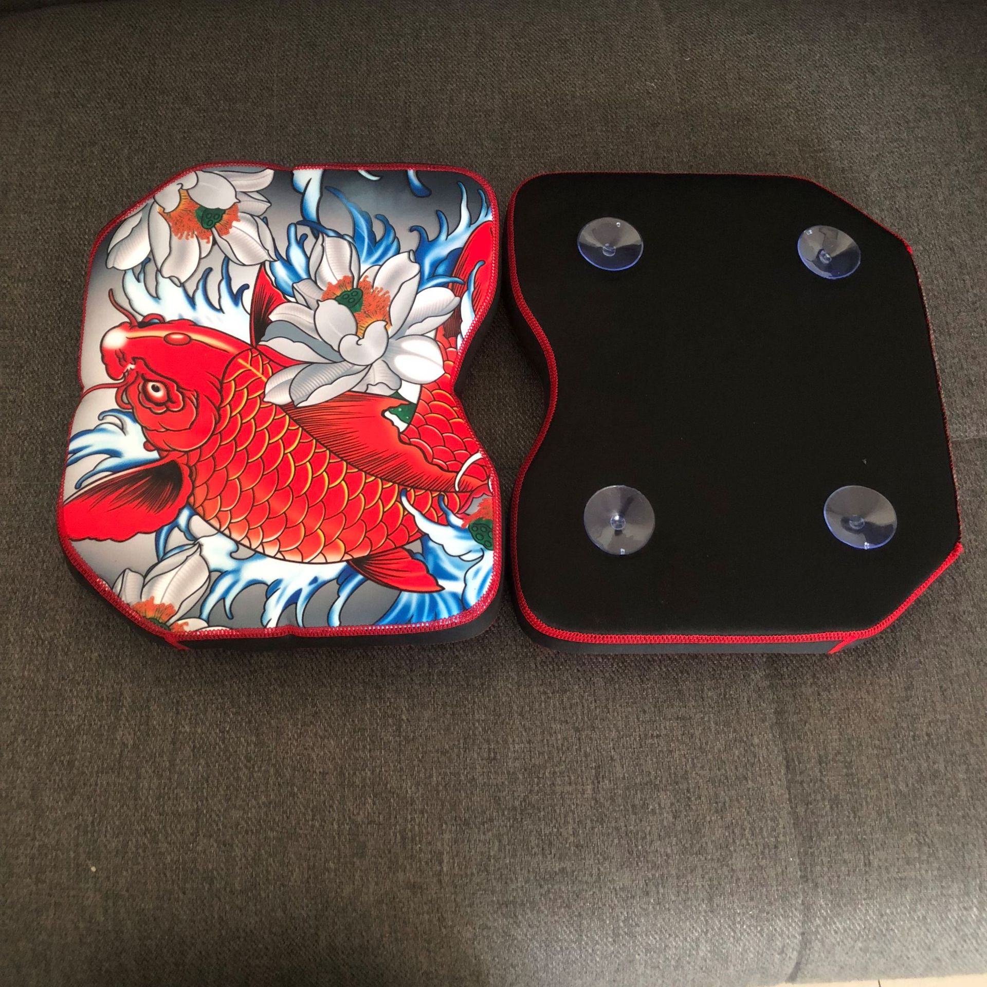 Factory wholesale sponge fishing box suction cup cushion fishing gear accessories memory foam sponge fishing box cushion