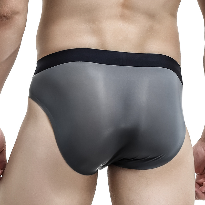 Picture of Men's briefs men's ice silk breathable boxer shorts graphene boxer shorts summer thin shorts head