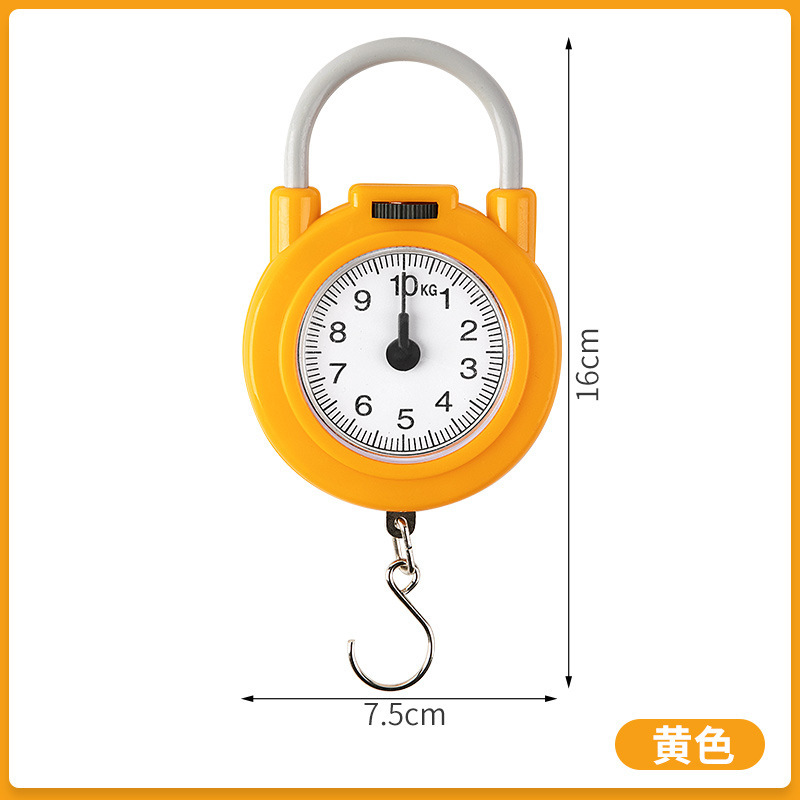Picture of Spring Scale Household Satchel Multi-Functional Flap Pocket Pants Scale Satchel Small Scale Grocery Shopping Scale Mini Express Scale 10kg