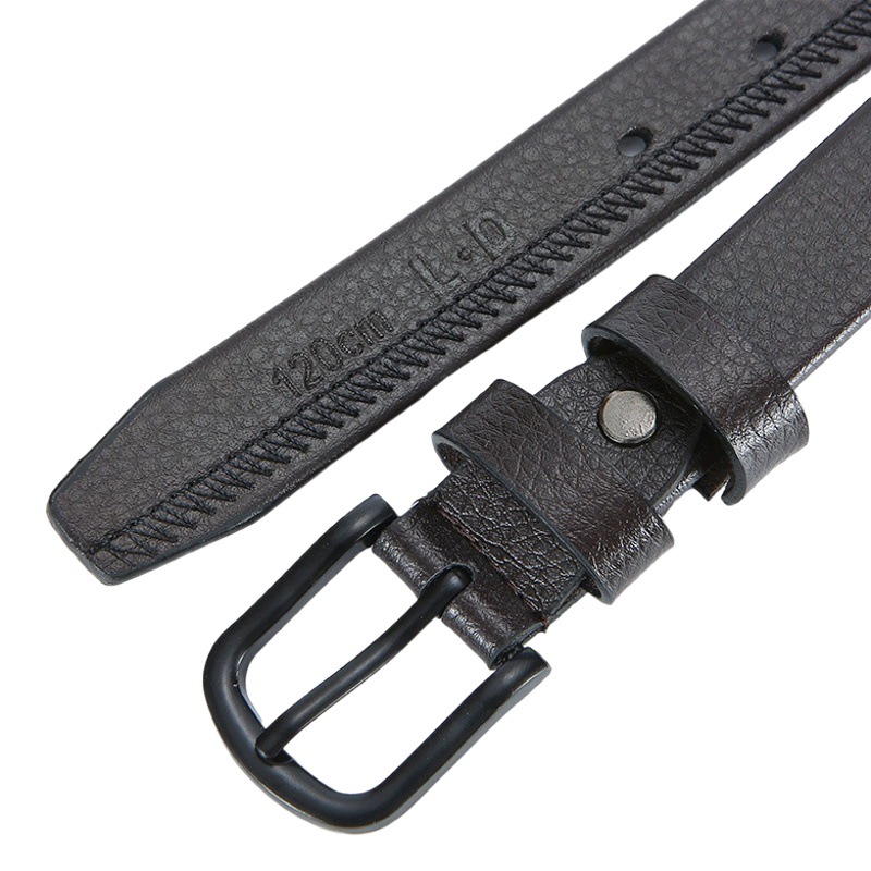 Belt Women's decorative all-match pin buckle pants belt 2.5CM women's thin belt glue-filled scratch-resistant Vietnam belt wholesale