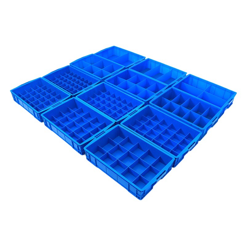530 plastic compartment turnover box multi-compartment box material grid box hardware accessories parts box classification plastic box