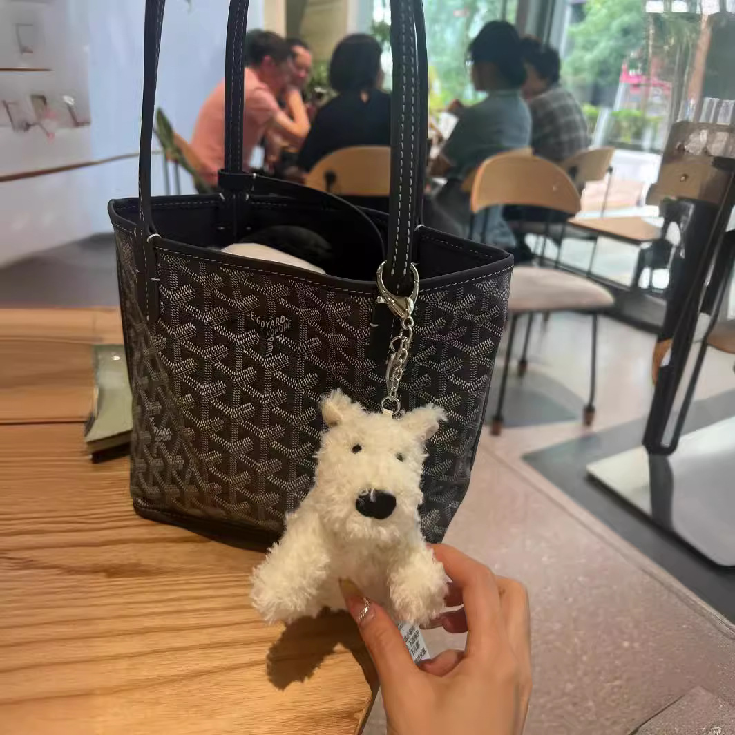 Picture of New jellycat pendant cute West Highland pendant keychain puppy bag doll plush schoolbag ornaments