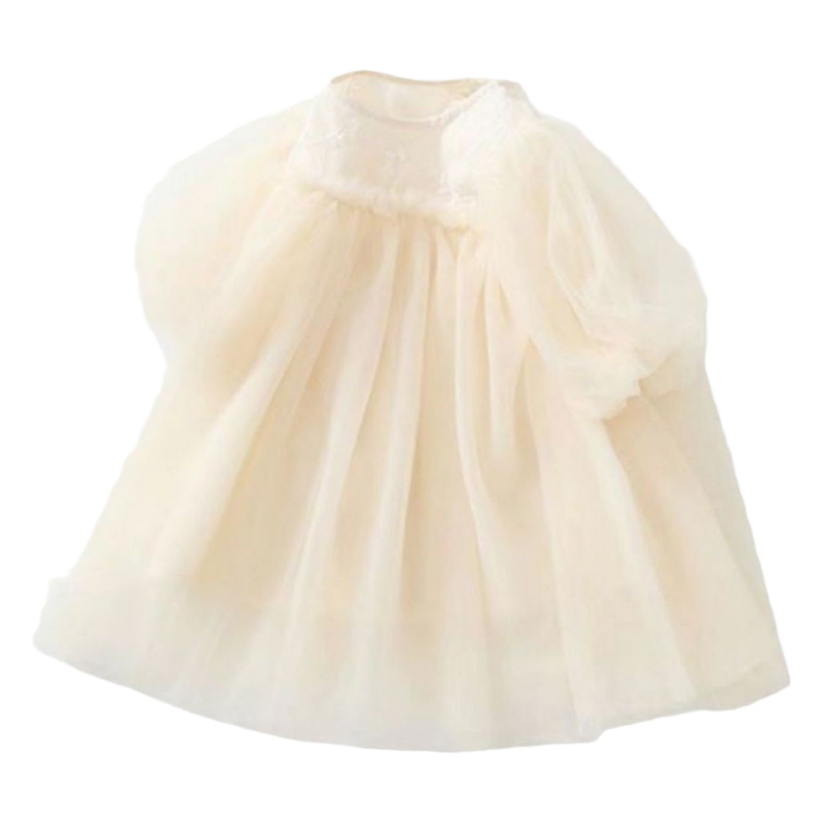 Girls Dress Spring & Fall Style Little Girl Fashionable Fluffy Princess Dress Baby Birthday Super Fairy Elegant Gauze Skirt