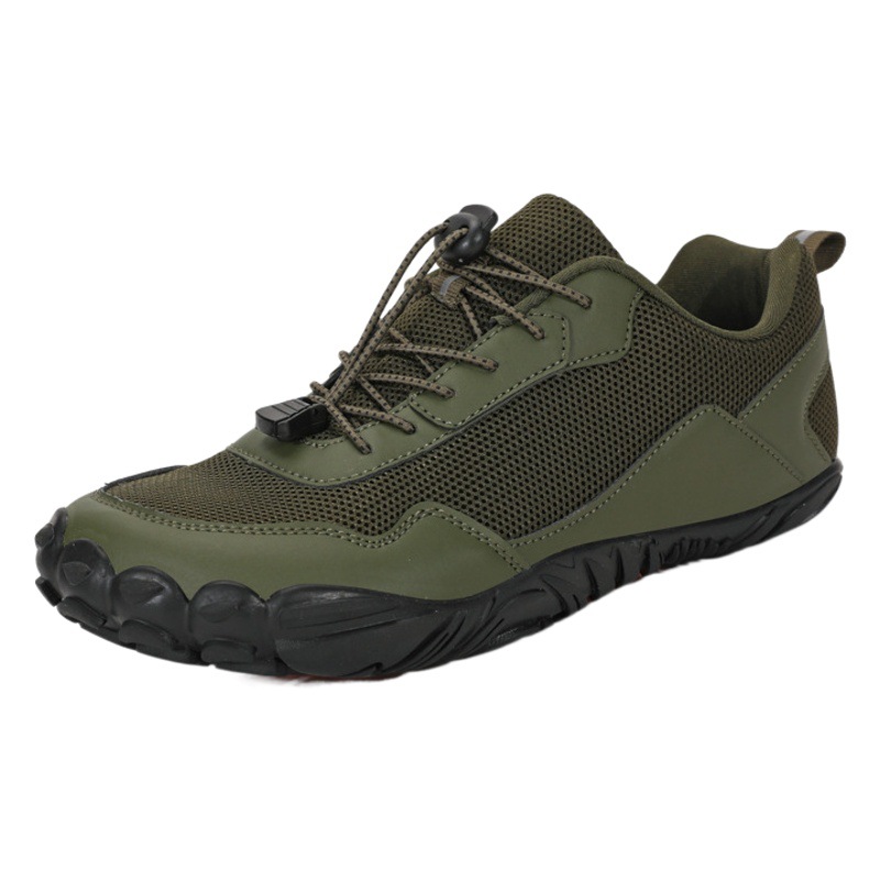 Outdoor Cross-Border Men's Non-Slip Wear-Resistant Five-Shoes Thickened Traceway Shoes Lightweight Cycling Shoes Casual Mountaineering Hiking Rock Climbing Shoes