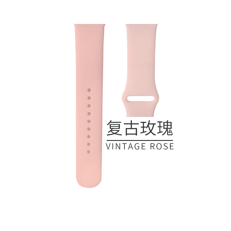Picture of For AppleWatch Apple Silicone Strap iwatch1-9/SE Smart Watch Classic Sport Strap