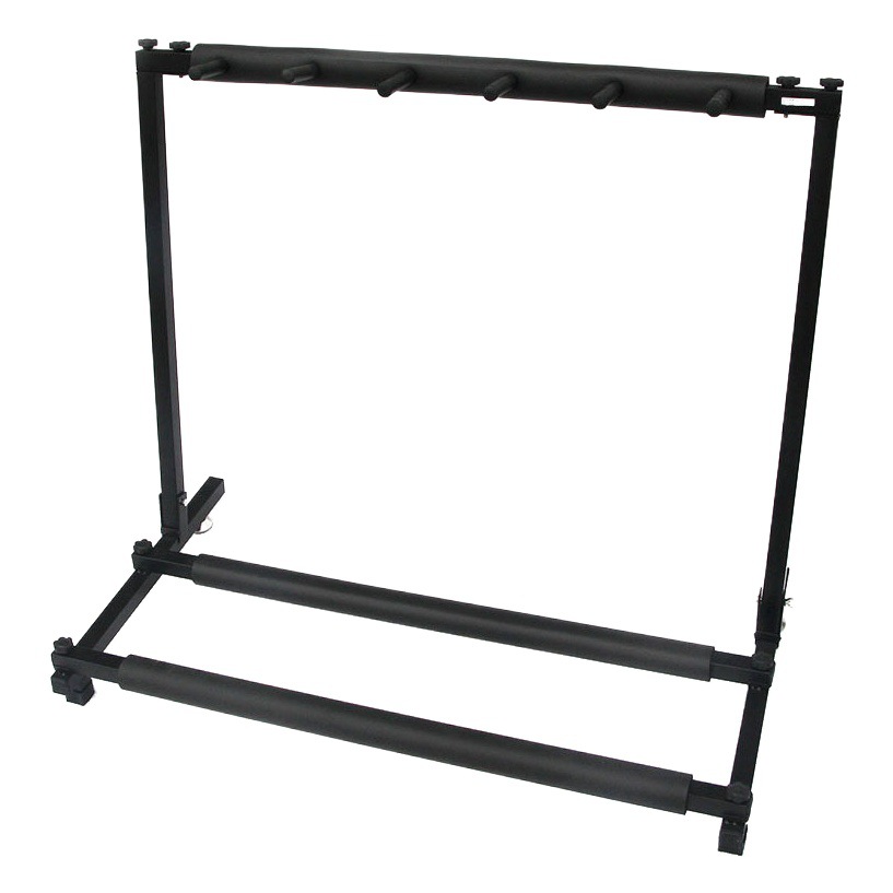 Multi-head guitar stand can hold 5 guitar display rack full disassembly small Volume 5-head guitar stand foreign trade