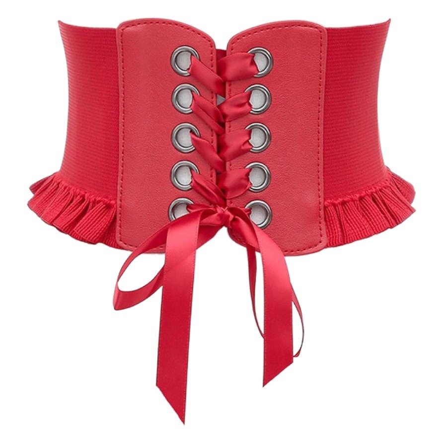 New Women's Belt, Women's Waistband, Wide Girdle, Decorative Dress, Elastic Elastic Straps, Outer Coat Straps, Fashionable