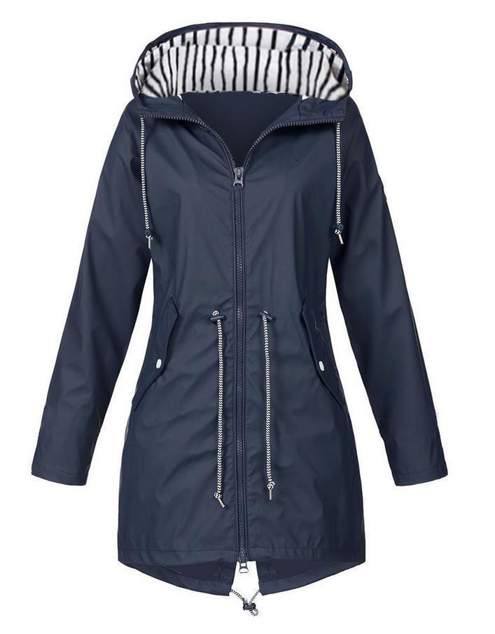 Picture of Europe and America Three-in-One Outdoor Hooded Mountaineering Suit Women's Four Seasons Zipper Jacket