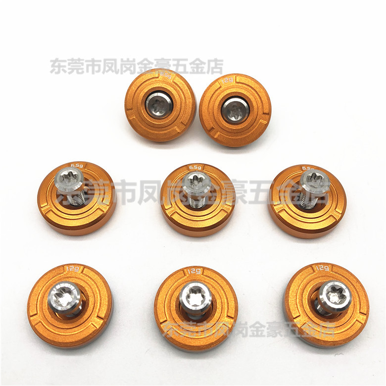 New F7 counterweight screw golf club accessories ball head counterweight screw