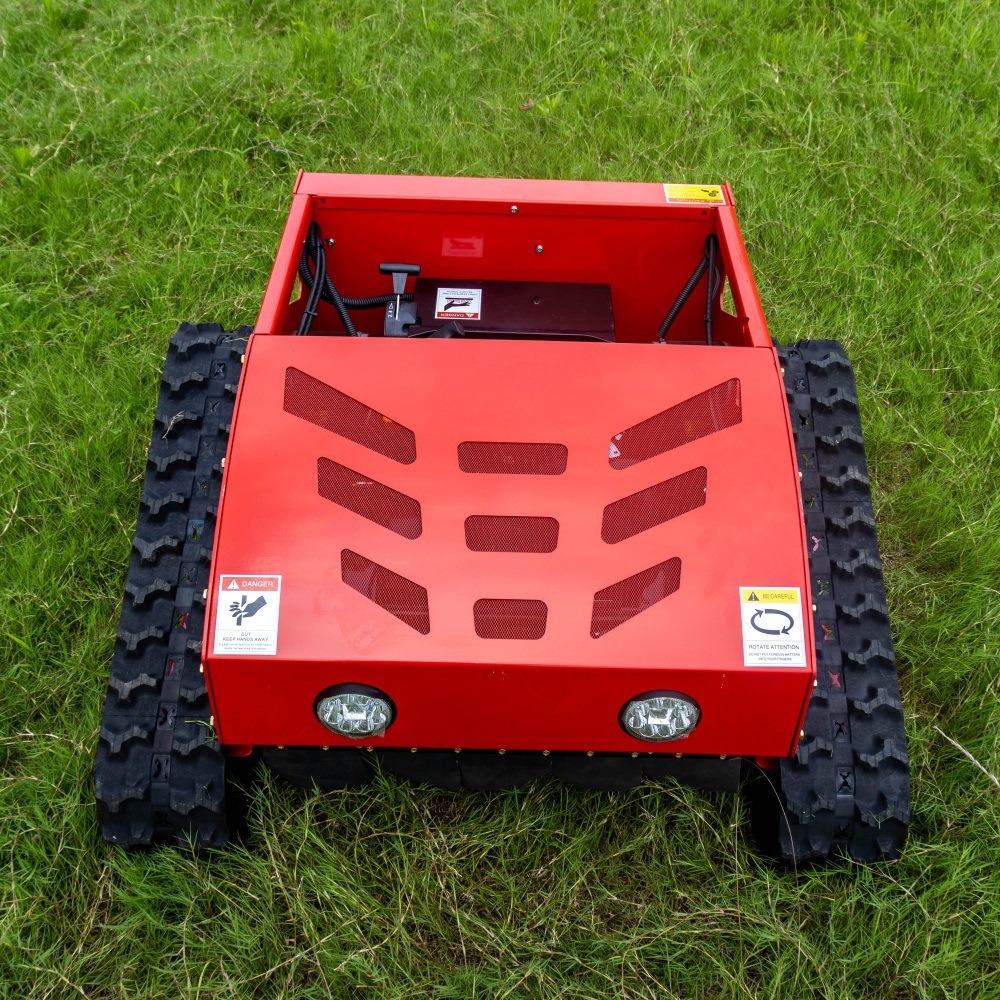 Manufacturer's Ready-Made Intelligent Remote Control Lawn Mower, Park Greening Weeder, Orchard Crawler Remote Control Lawn Mower
