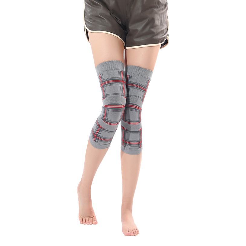 Ginger Japanese knee pads warm riding cold-proof one-piece home knee pads old cold leg pads double anti-skid wholesale