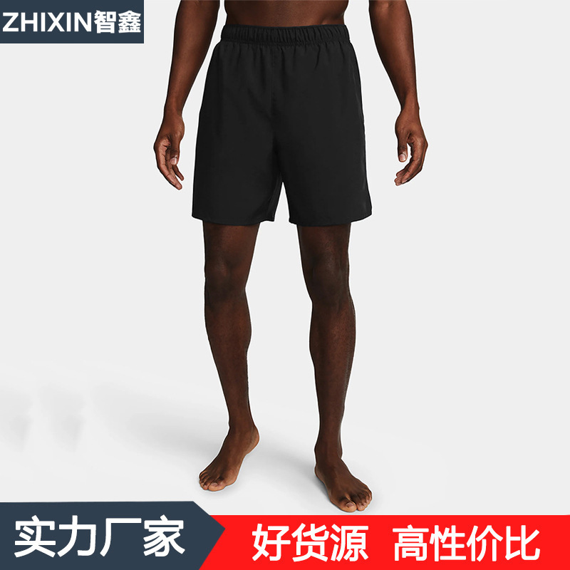 Summer Crazy Muscle Men's Casual Sports Shorts Quick-drying Solid Color Running Fitness Training American Pants