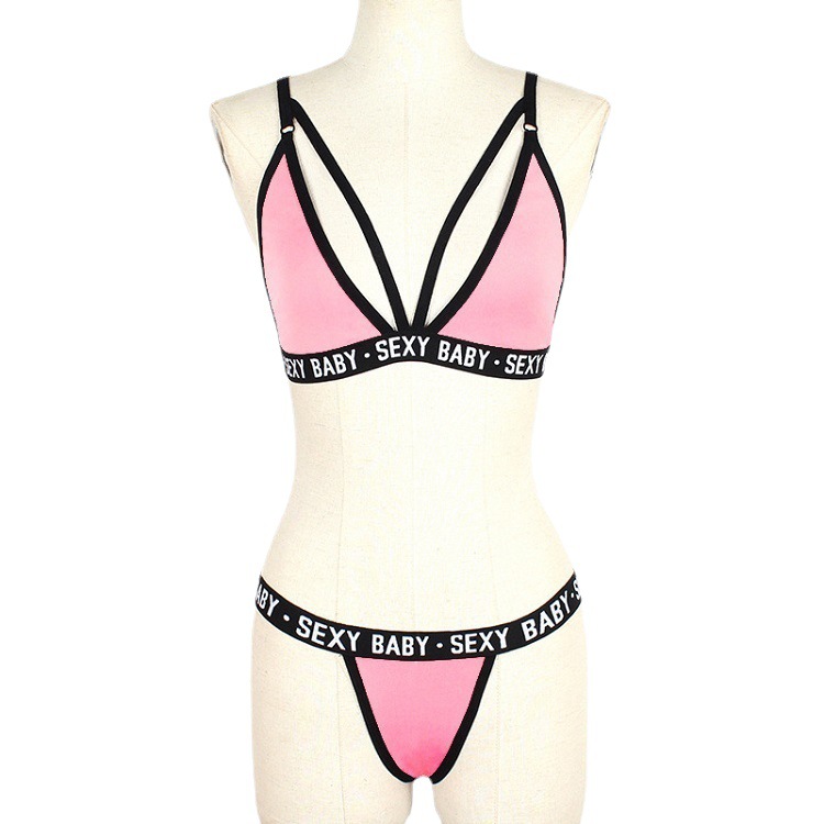 Picture of European and American Cross-Border Sexy Lingerie Sexy Suit Female Pure Lust Style Qqny Sexy Pajamas Women's Intimates 6009