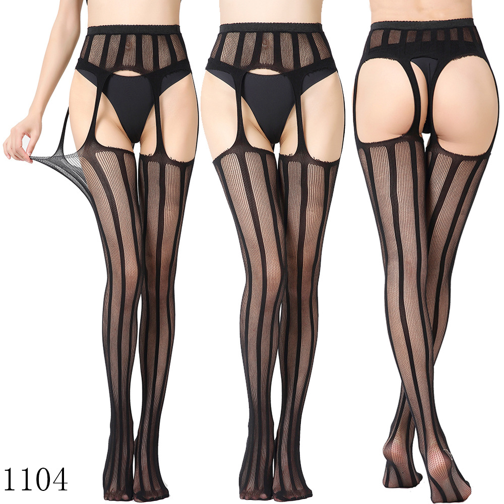 Picture of Sexy Underwear Sexy Large Size Garter Belt High-end Thickened Sexy Women's Sexy Silk Stockings Sling Belt Pantyhose