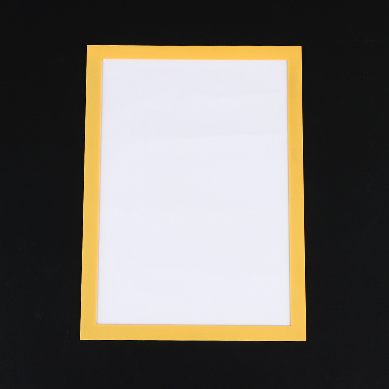 Picture of A4 Magnetic Sticker Transparent Plastic Waterproof Poster Picture Album Photo Display Protective Cover in stock Magnetic Photo Frame