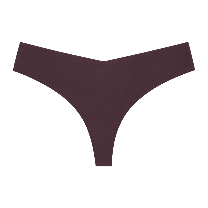 Picture of European and American Cross-border Pregnant Women's plus size Traceless Women's Underwear Class A Ice Silk Breathable Sports Low Waist Naked Briefs for Women