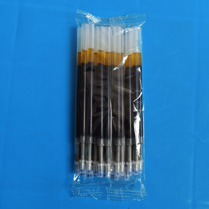 Picture of K35 Press-type Gel Pen Press Ballpoint Pen Red Black Blue Bullet Sign Pen Office Student Carbon Jump Pen
