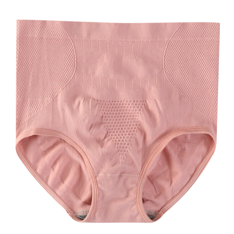 Picture of Graphene Honeycomb Seamless Seamless Breathable Women's High Waist Tummy Lifting Buttocks Shaping Briefs Underwear for Women