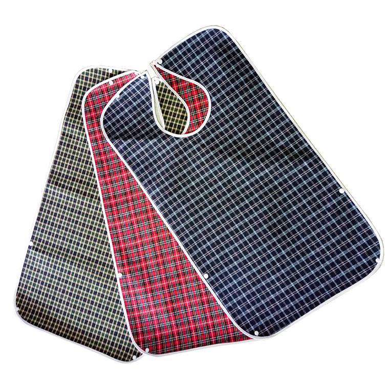 Picture of Four Seasons Adult Bib Double-Layer Waterproof Widened Large Eating Bib Saliva Towel Special Apron Bib for the Elderly