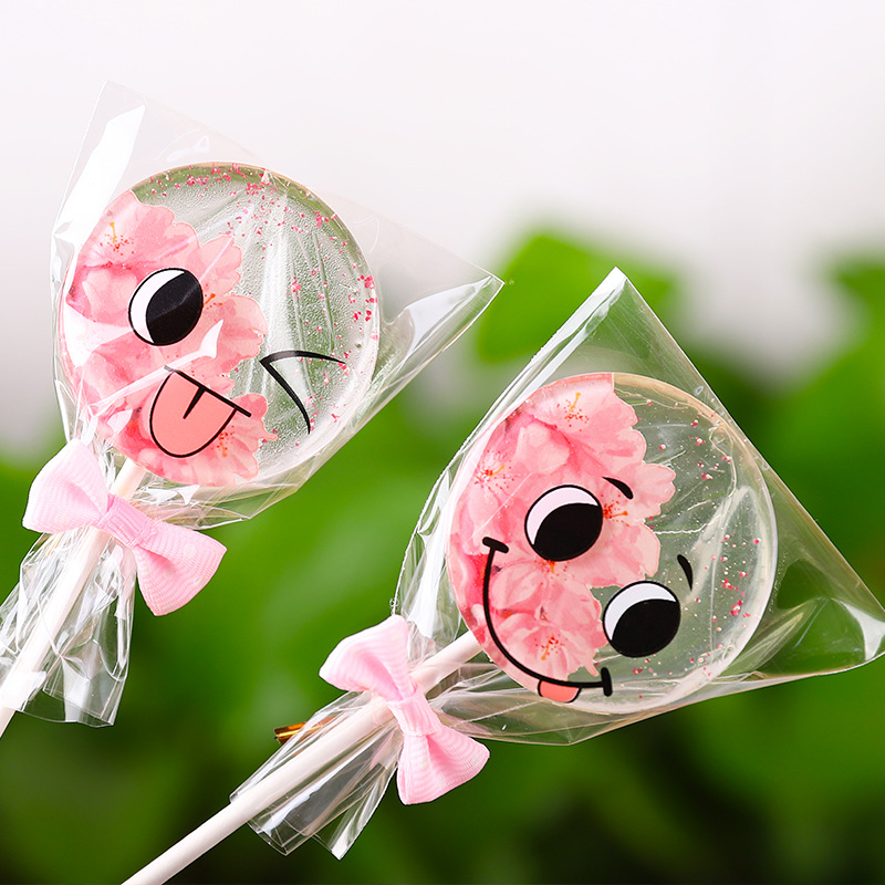 A variety of sizes spot lollipop bags without self-sealing (flat) transparent bags wholesale 100