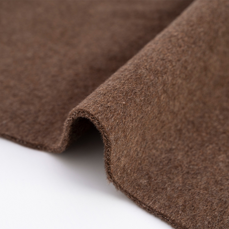 Picture of 10 Cashmere Double-sided Shun Wool Fabric 830-880 g/m Coat Japan and South Korea Fashion 70% Wool Wool Fabric