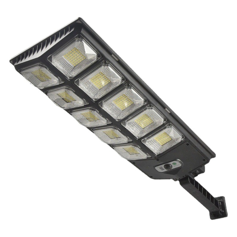 Cross-border solar lamp monocrystalline silicon integrated solar garden lamp with remote control outdoor human body induction street lamp