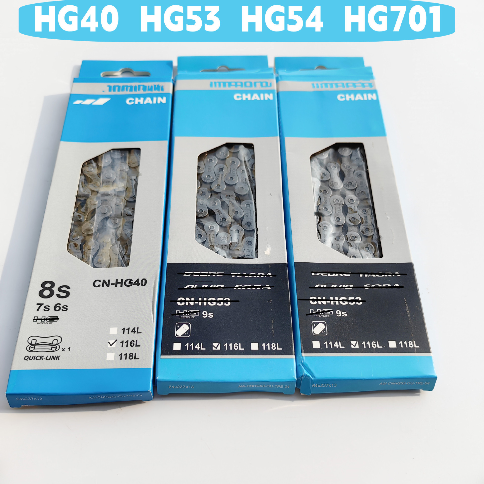 40/53/701/8100 Mountain Bike Variable Speed Chain 8 Speed/9/10/11/12 Speed Chain Bicycle Chain