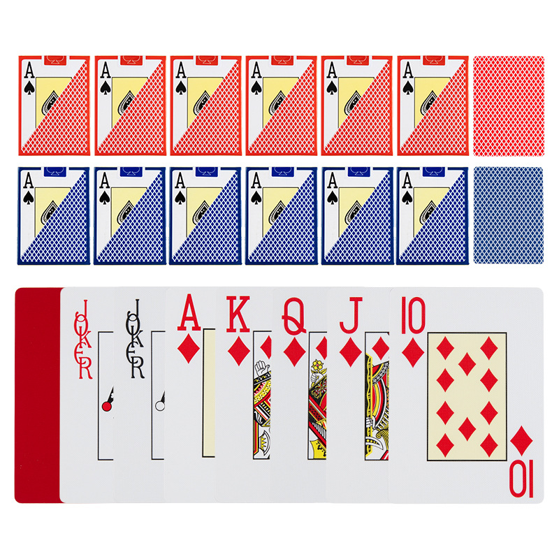 Picture of 777 Texas Hold'Em Special Poker Large Font 32 Silk New Material Pvc 56 Sheets of Cloth Mosquito Frosted Wide Plastic Playing Cards