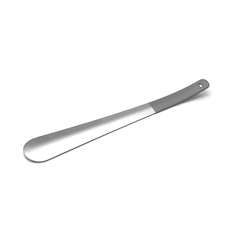 Picture of Directly Supplied by the Manufacturer, Metal Stainless Steel Shoehorn, Thickened Shoehorn, Extended Shoe Lifter, Shoe Wearing Tool, 30cm Long, Extra-Long