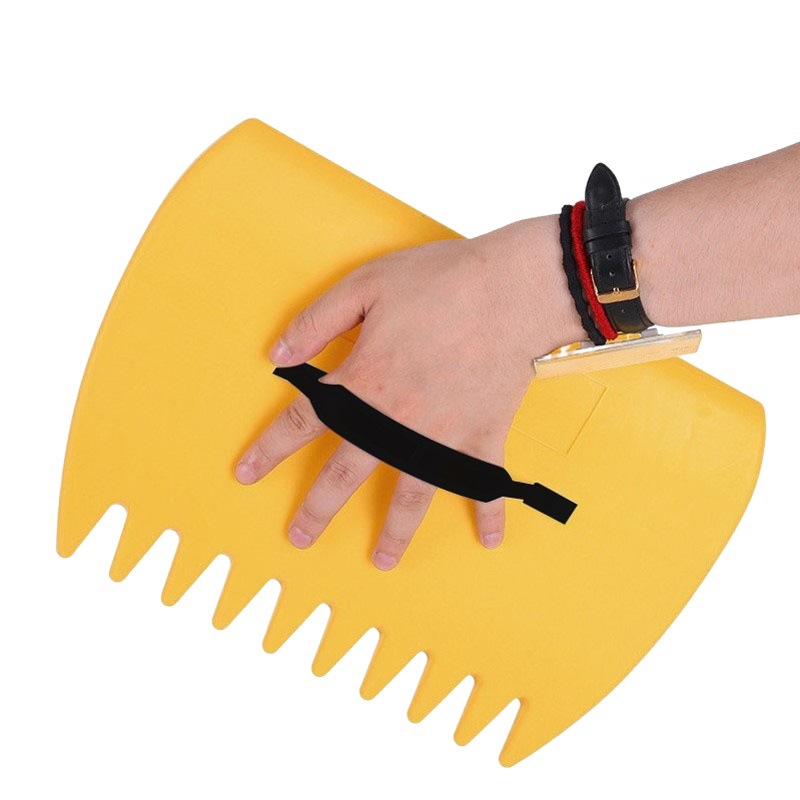 Garden outdoor deciduous clip gardening plastic finishing rake cross-border hot tool deciduous collection clip