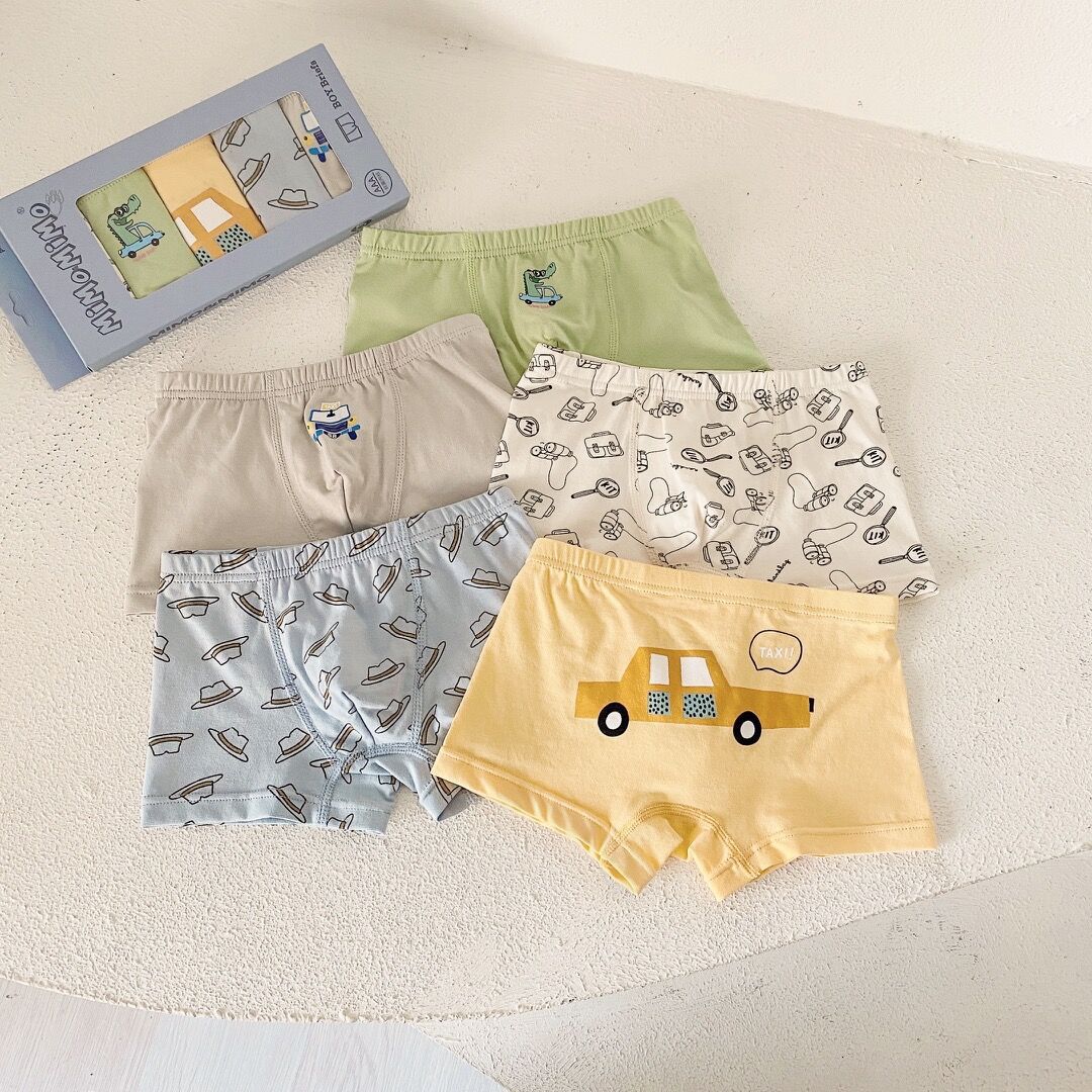 Picture of MIMO MIMO children's underwear girls' boxer shorts boys' baby cute boxer shorts cartoon INS style wholesale
