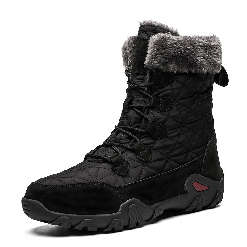 2025 cross-border wholesale sports men's shoes AliExpress independent station travel winter cotton shoes men's outdoor snow boots large size
