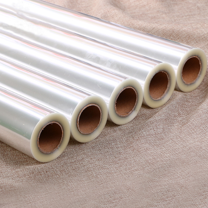 All-transparent cellophane baking wrapping paper roll waterproof and dustproof plastic flower wrapping paper bouquet material floral art