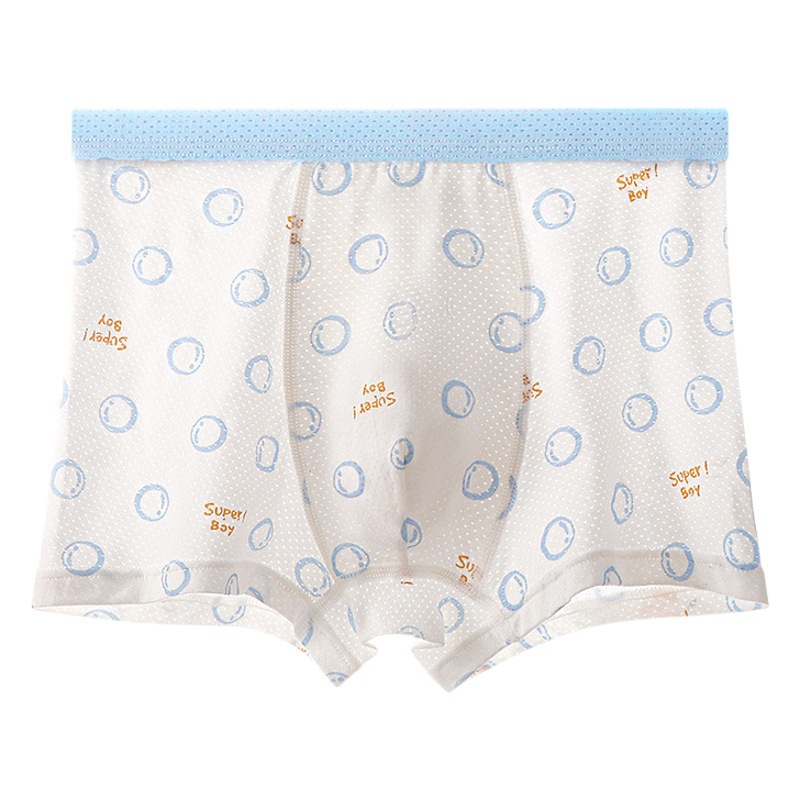 Boys' Underwear Children's Modal Boxers Mesh Breathable 100% Baby Boys' Children's Big Children's Boxer Shorts