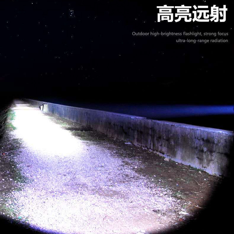 Picture of Cross-Border Led Headlight, Outdoor Rechargeable Headlight, Strong Light Flashlight, Magnet Night Fishing Light, Outdoor High-Brightness Lighting
