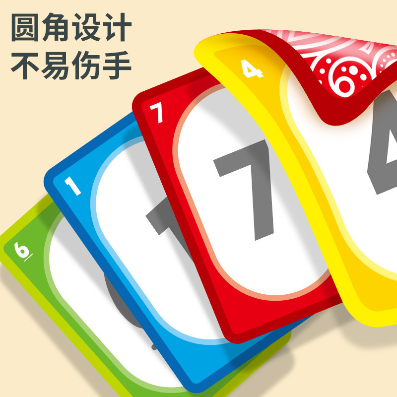 Picture of Children's Intelligence Training Card 24 Points Math Addition and Subtraction Calculations Skillful Calculations Quick Calculations Fun 24 Points Toys