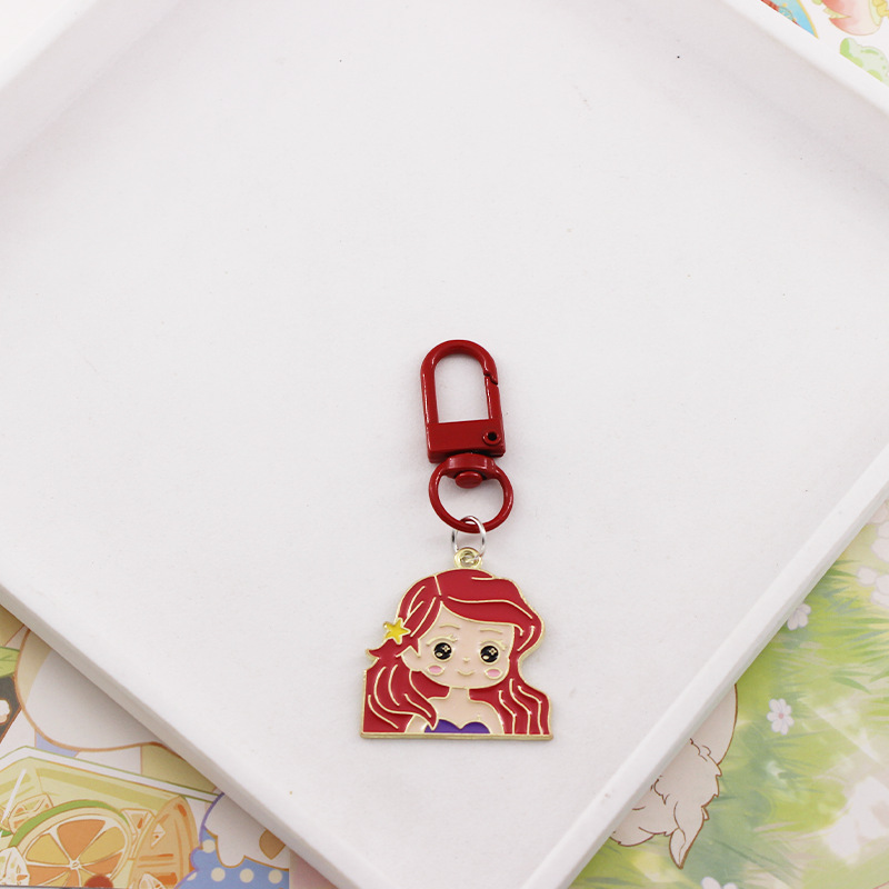 Picture of Princess Escape series Hua Mulan Elsa keychain Snow White AirPods bag key ring pendant