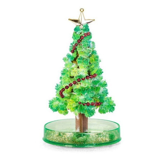 Picture of Magic Christmas Tree Paper Tree Blossoms Long Snowflakes Magic Watering Growth Crystallization Colorful Christmas Gifts