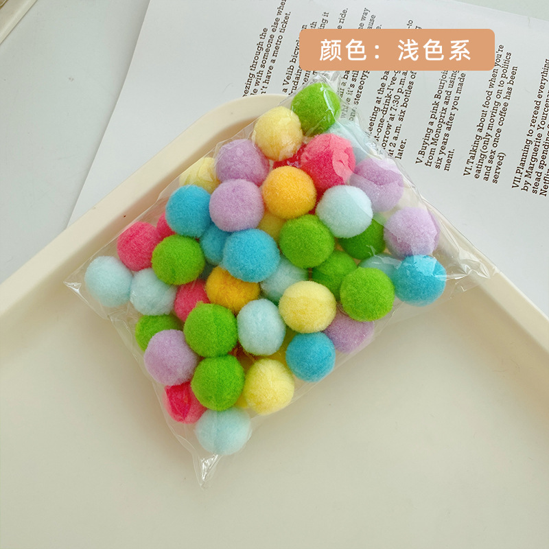 Picture of Colorful Macaron Hair Root Encryption Handmade Hair Root Twisting Stick DIY Kidsren's Toy Making Art Material Package