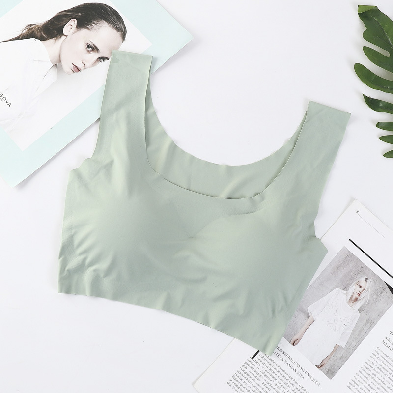 Picture of Shangpin Anxin Generation Seamless No Steel Ring Ice Silk Gather Large Size Running Vest Yoga Sports Underwear Women's Bra