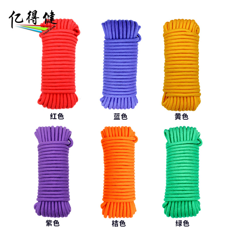 Picture of Artistic Gymnastics Rope/Nylon Colorful Solid Color Gymnastics Five Competition Training Fitness Products Manufacturers