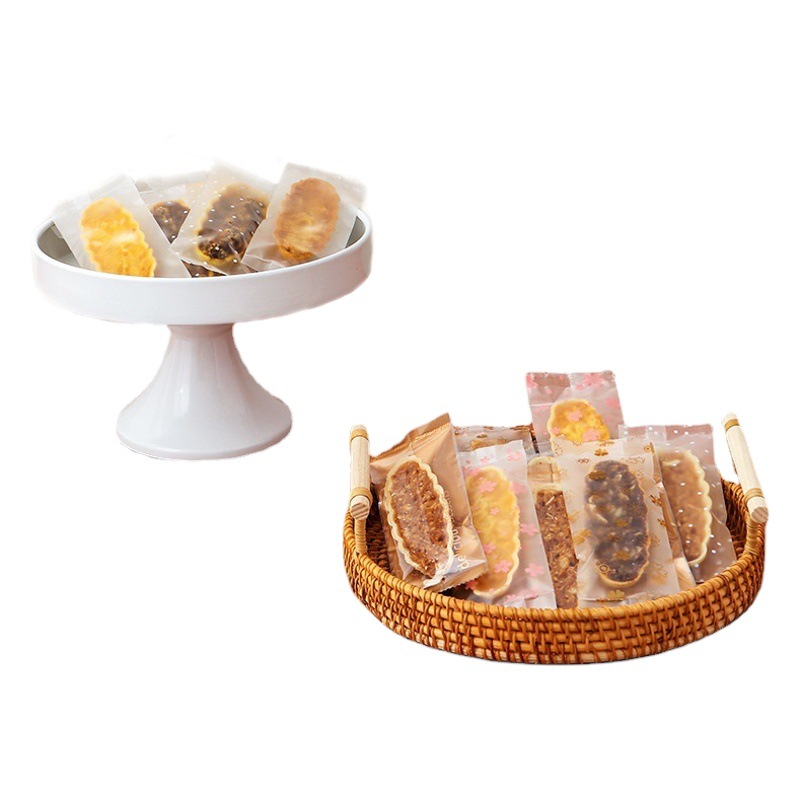 Factory wholesale glutinous rice boat packaging bag Lollipop Bag various styles available rectangular frosted machine sealing bag