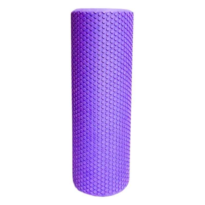 Eva solid foam shaft smooth floating point massage yoga column pilates balance roller muscle relaxation mace