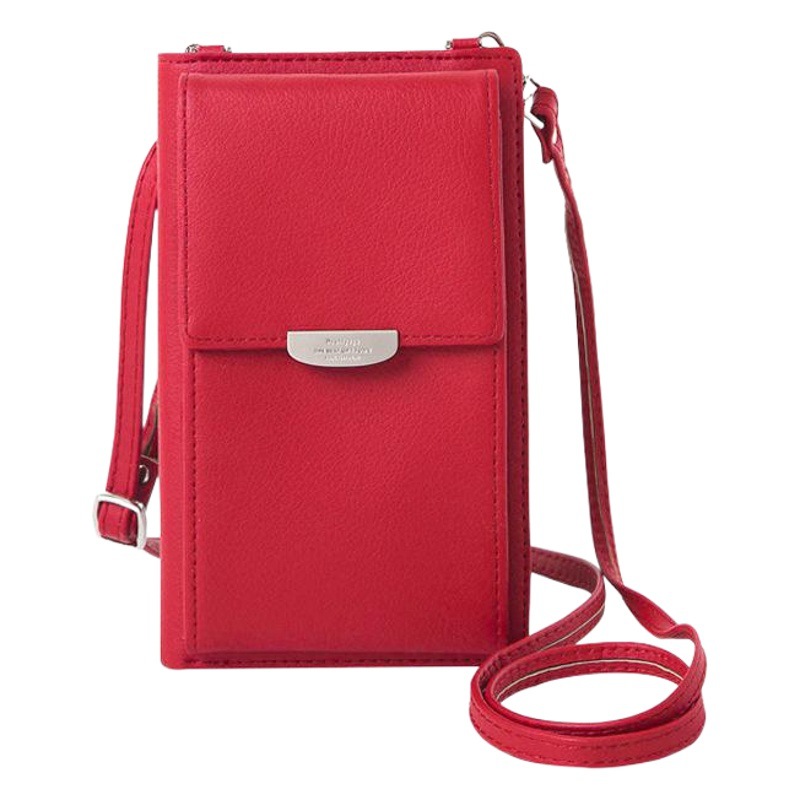 Mobile Phone Bag Women's Crossbody All-match 2024 New Japanese and Korean Women's Long Wallet Mobile Phone Bag Large Capacity Crossbody Wallet